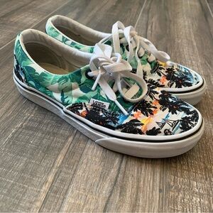 Vans Authentic Tropical Aloha Beach Shoes Women’s Size 5.5